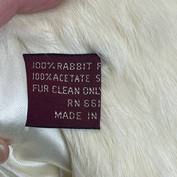 Chic 100% Rabbit Fur jacket - Picture 9 of 11